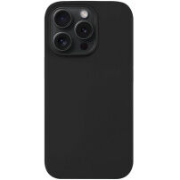 FIXED Story silikonski ovitek za iPhone 15 Pro - črna