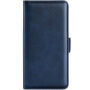 Flip etui iz PU usnja za iPhone 15 Pro Max - temno modra