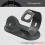Polnilna postaja za aluminij za Apple Watch in iPhone - siva