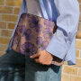 Burga Sleeve torbica z vzorcem za iPad do 13" / MacBook do 14" - Velvet Night