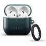 Burga ovitek s karabinom za AirPods 4 / 5 - Black Hole