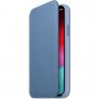 Usnjeni ovitek Apple Folio za iPhone XS - koruzno modro
