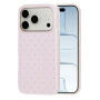 Zaščitni ovitek s pikami za iPhone 17 Pro / 18 Pro - roza