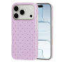 Zaščitni ovitek s pikami za iPhone 17 Pro / 18 Pro - vijoličen