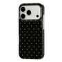 Zaščitni ovitek s pikami za iPhone 17 Pro / 18 Pro - črn