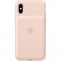 Originalna zadnja platnica Apple z baterijo za iPhone XS - peščeno roza