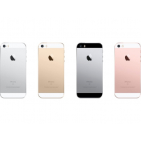 Zadnji nadomestni pokrov, vključno z gumbi za Apple iPhone SE (2016) - srebro