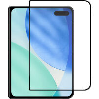 NORTHJO kaljeno 2.5D steklo s črnim okvirjem za sprednji zaslon za iPhone Duo