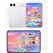 Zaščitna folija za sprednji in notranji zaslon ter zadnjo stran za iPhone Duo