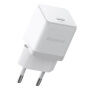 Baseus Palm polnilni adapter s priključkom USB-C - 20W - bel