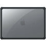 DUX DUCIS LCGM Series sijajni transparenten ovitek za MacBook Pro 16" (A2485 / A2780 / A2991 / A3186 / A3403 / A3428 / A3429) - črn
