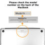 DUX DUCIS LCGM Series sijajni transparenten ovitek za MacBook Pro 16" (A2485 / A2780 / A2991 / A3186 / A3403 / A3428 / A3429) - črn