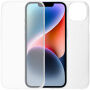 Dvodelni Etui za sprednjo in zadnjo stran za iPhone 14 Plus - prozoren
