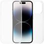 Dvodelni Etui za sprednjo in zadnjo stran za iPhone 14 Pro - prozoren