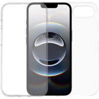 Dvodelni Etui za sprednjo in zadnjo stran za iPhone 16e / 17e - prozoren