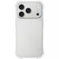 ENKAY prozoren Ovitek z ojačanimi robovi za iPhone 17 Pro Max - prozoren