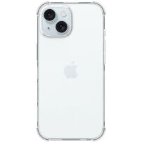 ENKAY prozoren Ovitek z ojačanimi robovi za iPhone 15 - brezbarven