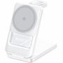 Q29 Qi2.2 3v1 zložljivo magnetno Brezžični Stojalo za iPhone / Apple Watch / AirPods - 25W - belo