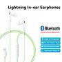 WEKOME YB13 slušalke s priključkom Lightning - zelena