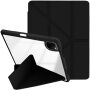 XDcase etui z origami stojalom in prostorom za Apple Pencil za iPad Air 13" (2024-2026) / Pro 12,9" (2018-2022) - črno