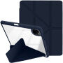 XDcase etui z origami stojalom in prostorom za Apple Pencil za iPad Air 13" (2024-2026) / Pro 12,9" (2018-2022) - temno modro