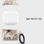 Burga ovitek z vzorcem in karabinom za AirPods 4 / 5 - Barely Yours