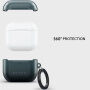 Burga ovitek s karabinom za AirPods 4 / 5 - Black Hole