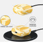 Burga ovitek z vzorcem in karabinom za AirPods 4 / 5 - Lemon Tart