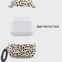 Burga ovitek z vzorcem in karabinom za AirPods Pro 3 - Almond Latte