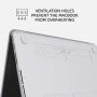 Burga matni ovitek z vzorcem za MacBook Air 13" (A1932 / A2179 / A2337) - Barely Yours