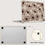 Burga matni ovitek z vzorcem za MacBook Air 13" (A2681 / A3113 / A3240 / A3449) - Barely Yours