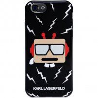 Karl Lagerfeld ovitek Karl Robot za iPhone 6 / 6S - črna
