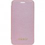 Guess iz kaljenega stekla za iPhone XR - roza-zlato