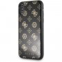 Guess Layer Glitter Peony ovitek za iPhone X / XS - črna