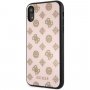 Guess Layer Glitter Peony ovitek za iPhone XR - svetlo roza