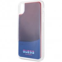 Guess prevleko za uro iz stekla za sijoče teme iPhone XR - rdeče