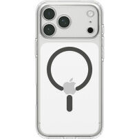 Spigen Ultra Hybrid prozoren ovitek s sivim MagSafe za iPhone 17 Pro / 18 Pro - čir