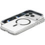 Spigen Ultra Hybrid prozoren ovitek s sivim MagSafe za iPhone 17 Pro / 18 Pro - čir