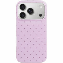 Zaščitni ovitek s pikami za iPhone 17 Pro / 18 Pro - vijoličen