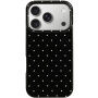 Zaščitni ovitek s pikami za iPhone 17 Pro / 18 Pro - črn