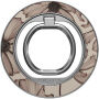 Burga Barely Yours magnetno MagSafe vrtljivo 360° Stojalo za iPhone - srebrno