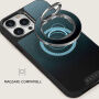 Burga Black Hole magnetno MagSafe vrtljivo 360° stojalo za iPhone - srebrno