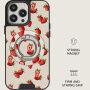 Burga Freshly Picked magnetno MagSafe vrtljivo 360° stojalo za iPhone - srebrno