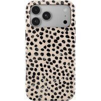 Burga Tough ovitek z vzorcem in MagSafe za iPhone 17 Pro / 18 Pro - Almond Latte