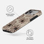 Burga Tough ovitek z vzorcem in MagSafe za iPhone 17 Pro / 18 Pro - Barely Yours