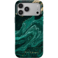 Burga Tough ovitek z vzorcem in MagSafe za iPhone 17 Pro / 18 Pro - Emerald Pool