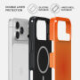 Burga Tough ovitek z MagSafe za iPhone 17 Pro / 18 Pro - Flare