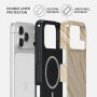 Burga Tough ovitek z vzorcem in MagSafe za iPhone 17 Pro / 18 Pro - Full Glam