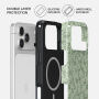 Burga Tough ovitek z vzorcem in MagSafe za iPhone 17 Pro / 18 Pro - Lost in Thought