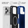 Burga Tough ovitek z MagSafe za iPhone 17 Pro / 18 Pro - Neptune